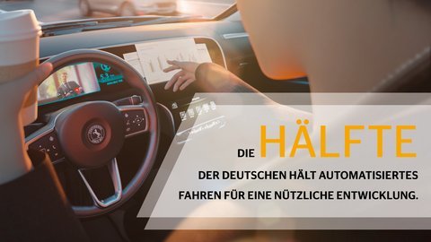 VOM FAHRER ZUM PASSAGIER: AUTOMATISIERTES FAHREN GEWINNT WELTWEIT AN AKZEPTANZ